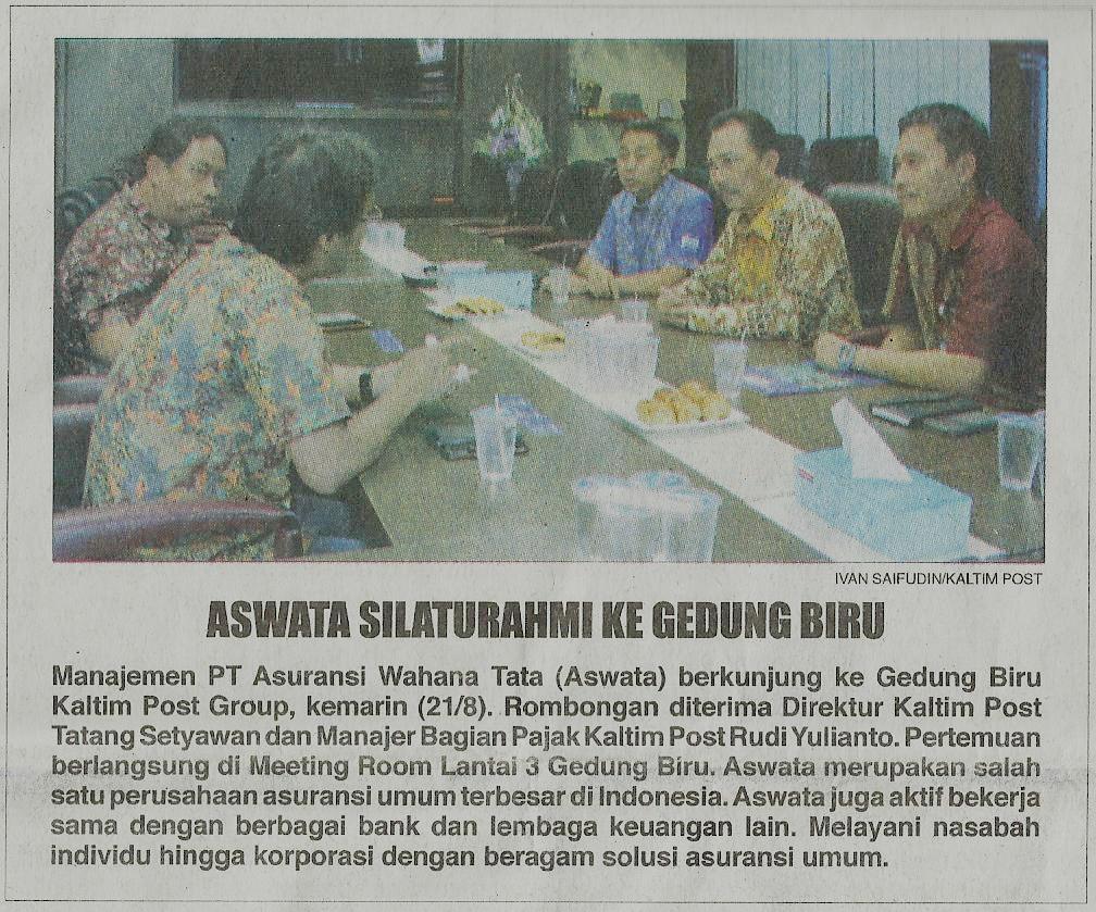 Aswata KunjunganManajemenKeKaltimPos